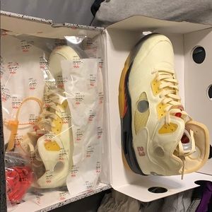Jordan 5 Off-white brand new never worn